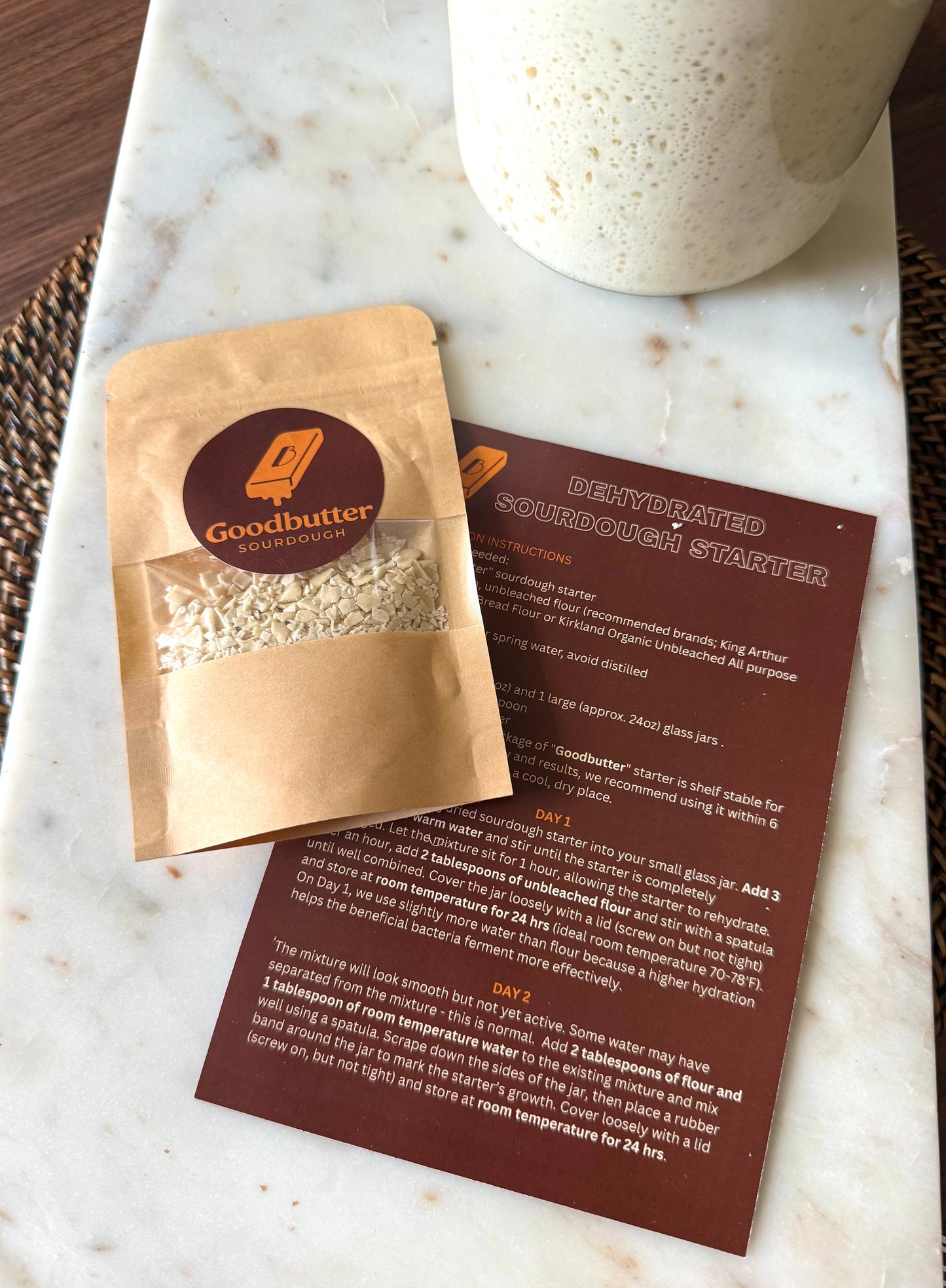 Dehydrated Sourdough Starter