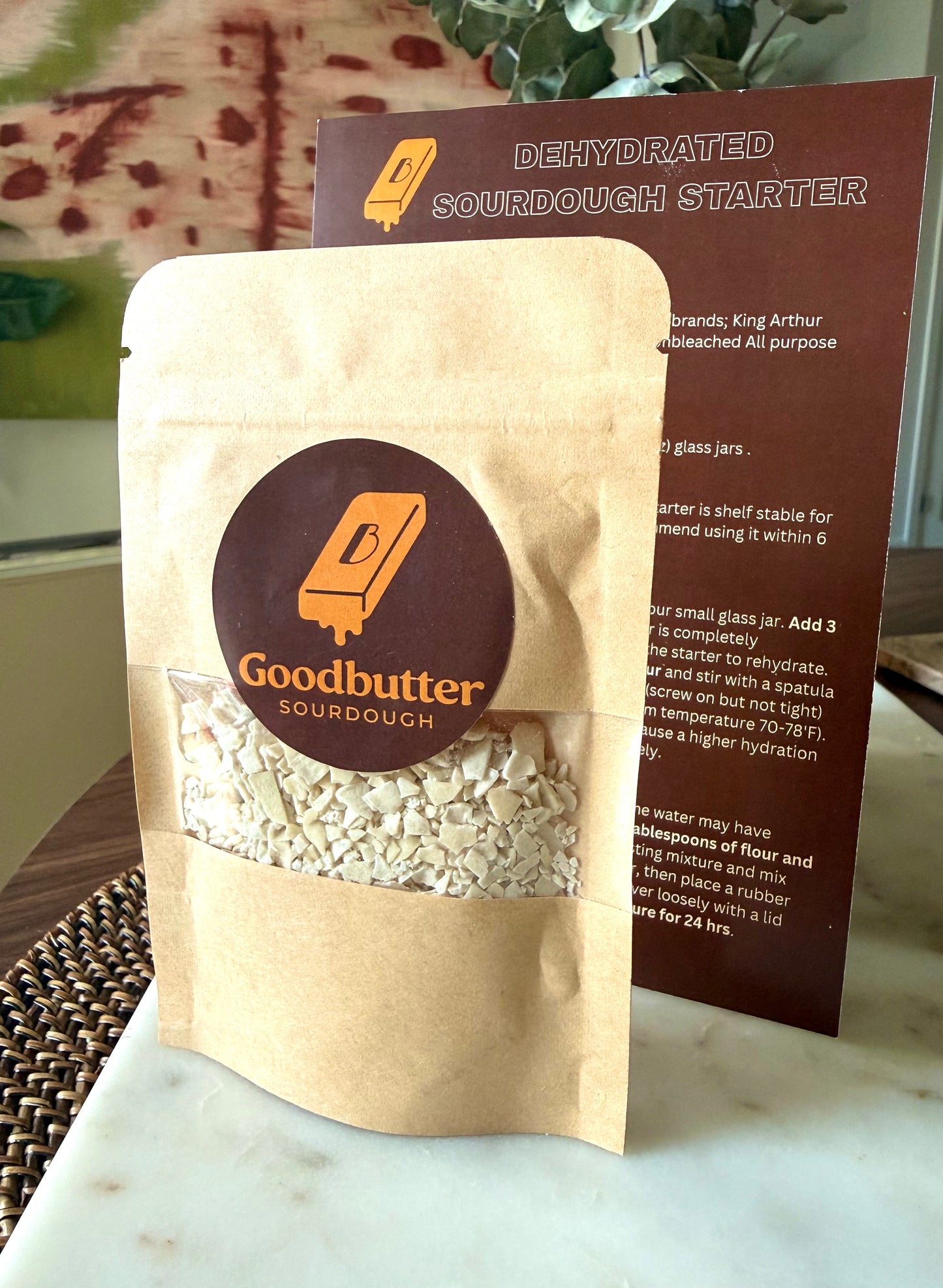 Dehydrated Sourdough Starter